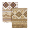  Throws - Aztec 2 Pack Throw Natural Riva Home