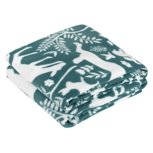  Throws - Woodland 2 Pack Throw Green Riva Home