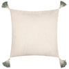Plain Green Cushions - Eden Slub Cotton Cushion Cover Sage Furn