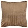 Geometric Brown Cushions - Infinity Diamond Ribbed Cushion Cover Mocha Paoletti