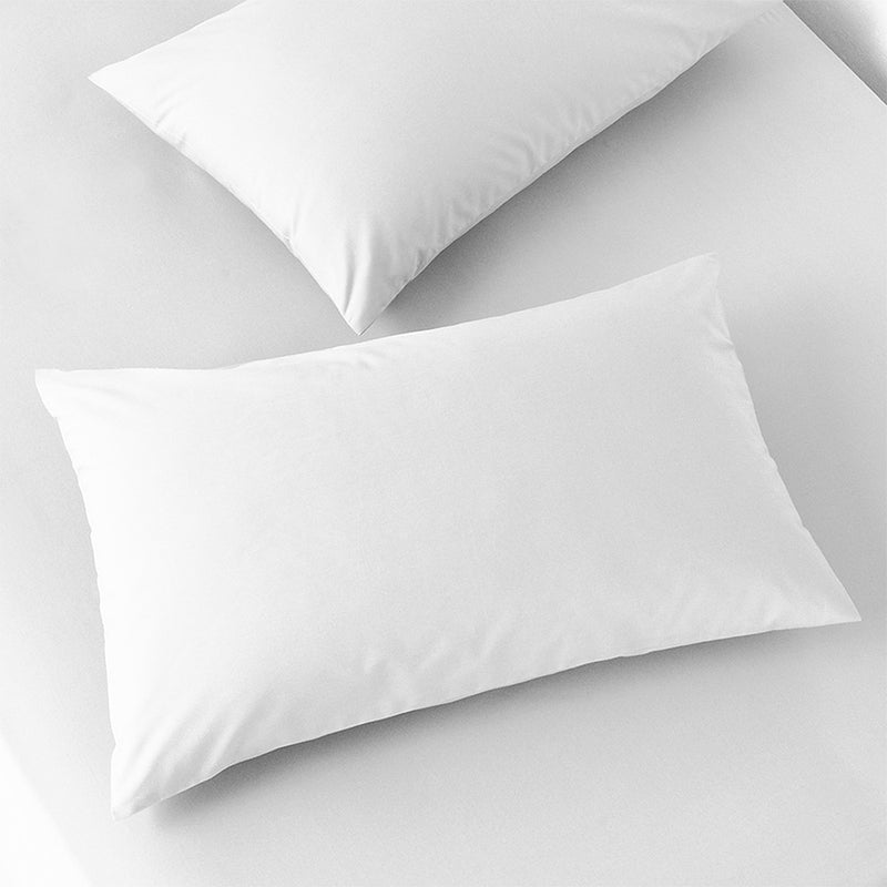 200 Thread Count Pair Pillowcase White