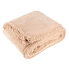  Throws - Sherpa Fleece  Throw Mocha Riva Home