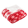  Throws - Snowflake Sherpa  Throw Multicolour Riva Home