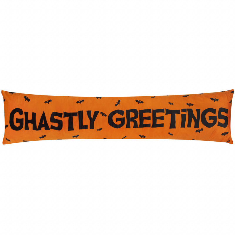  Cushions - Ghastly Greetings  Draught Excluder Orange Evans Lichfield