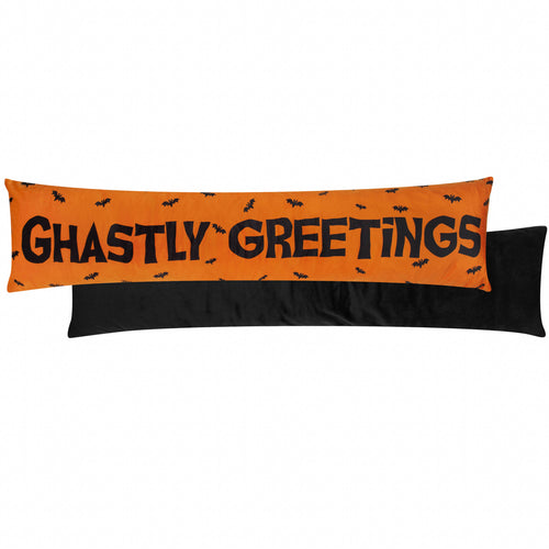  Cushions - Ghastly Greetings  Draught Excluder Orange Evans Lichfield