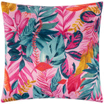 Floral Pink Cushions - Psychedelic Jungle  Polyester Filled Cushion Pink Furn