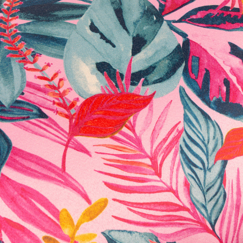 Floral Pink Cushions - Psychedelic Jungle  Polyester Filled Cushion Pink Furn