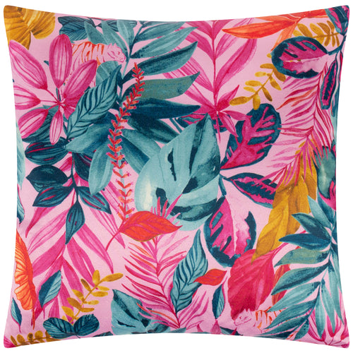 Floral Pink Cushions - Psychedelic Jungle  Polyester Filled Cushion Pink Furn