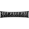  Cushions - Skeletons  Draught Excluder Black Evans Lichfield