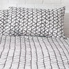 Style Lab Arizona Duvet Cover Set in White/Black