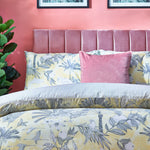 furn. Colony Palm Botanical Duvet Cover Set in Yellow