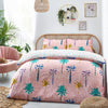 Style Lab Palmtropolis Duvet Cover Set in Pink