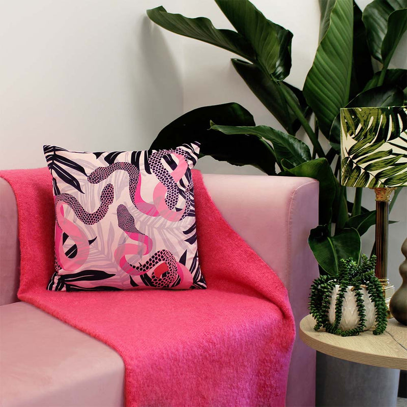  Cushions - Serpentine  Cushion Cover Jet Furn