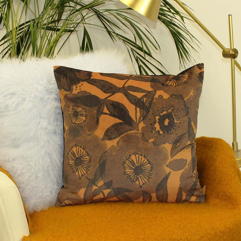  Cushions - Scandi Floral  Cushion Cover Jet Furn