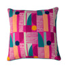 Paoletti Barcelona Art Deco Cushion Cover in Fuchsia