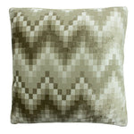 Paoletti Broadway 770 Woven Chevron Cushion Cover in Natural