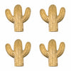  Accessories - Cactus  Set of 4 Drawer Knobs Gold furn.