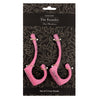  Accessories - Distressed Set of 2 Wall Hooks Pink The Foundry