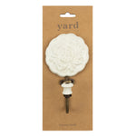  Accessories - Vintage Scallop Set of 1 Wall Hooks Ivory Yard