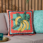 Floral Multi Cushions - Anemone Bananas Printed Outdoor Cushion Cover Multi furn.