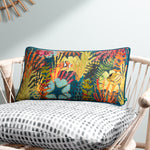 Wylder Abyss Coral Bay Rectangular Cushion Cover in Multicolour