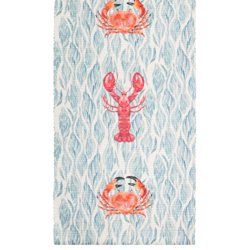 Animal Blue Kitchen - Abersoch Indoor/Outdoor Table Runner Marine Wylder