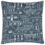  Cushions - Abersoch Town Outdoor Cushion Cover Sail Blue Wylder