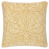 Floral Yellow Cushions - Acorn Tonal Jacquard Cushion Cover Gold Morris & Co