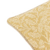 Floral Yellow Cushions - Acorn Tonal Jacquard Cushion Cover Gold Morris & Co