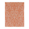 Floral Orange Throws - Acorn Tonal Jacquard Throw Brick Morris & Co