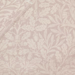 Floral Beige Throws - Acorn Tonal Jacquard Throw Linen Morris & Co