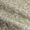 Floral Beige Curtains - Acorn Multi Floral Jacquard Pencil Pleat Curtains Stone/Sage Morris & Co