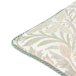 Floral Beige Cushions - Acorn Multi Jacquard Cushion Cover Stone/Sage Morris & Co