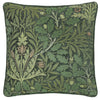 Floral Green Cushions - Acorn Multi Jacquard Cushion Cover Thyme/Forest Morris & Co