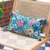 Wylder Adeline Rectangular Cushion Cover in Teal