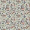 Floral Green Fabric - Adhira Printed Cotton Fabric (By The Metre) Mint Voyage Maison