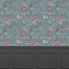 Voyage Maison Adhira 1.4m Wide Width Wallpaper in Onyx