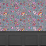 Voyage Maison Adhira 1.4m Wide Width Wallpaper in Slate