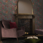 Voyage Maison Adhira 1.4m Wide Width Wallpaper in Slate