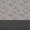 Voyage Maison Adhira 1.4m Wide Width Wallpaper in Violet