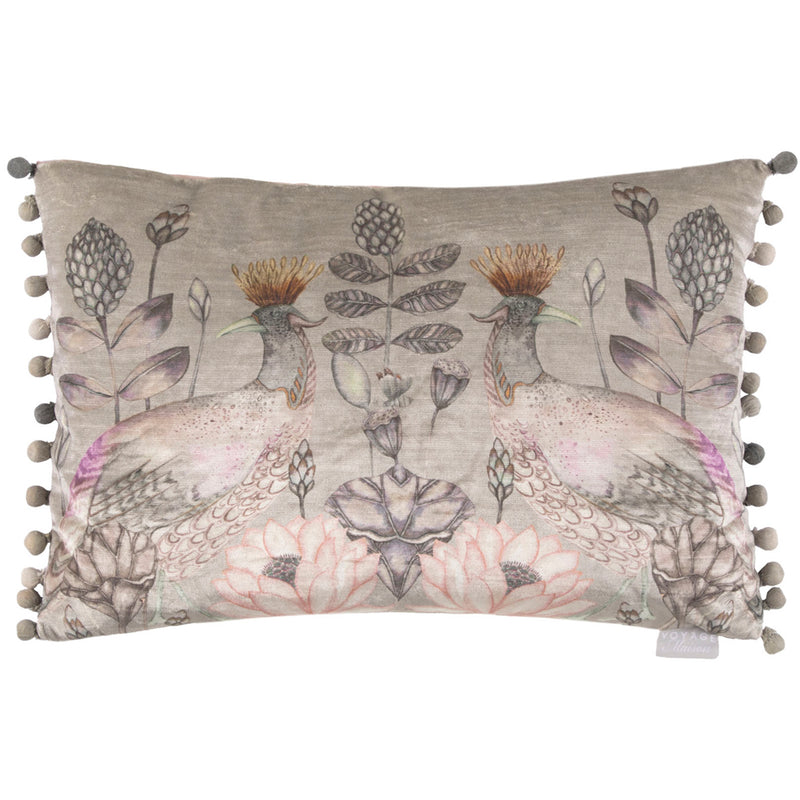 Animal Brown Cushions - Ahura Printed Cushion Cover Bronze Voyage Maison