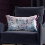 Animal Purple Cushions - Ahura Printed Cushion Cover Mauve Voyage Maison