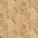 Floral Orange Fabric - Aileana Printed Cotton Fabric (By The Metre) Celeste Voyage Maison