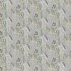 Floral Grey Fabric - Aileana Printed Cotton Fabric (By The Metre) Dove Voyage Maison