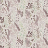 Floral Purple Fabric - Aileana Printed Cotton Fabric (By The Metre) Dusk Voyage Maison