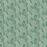 Floral Green Fabric - Aileana Printed Cotton Fabric (By The Metre) Isla Voyage Maison