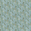 Floral Blue Fabric - Aileana Printed Cotton Fabric (By The Metre) Tide Voyage Maison