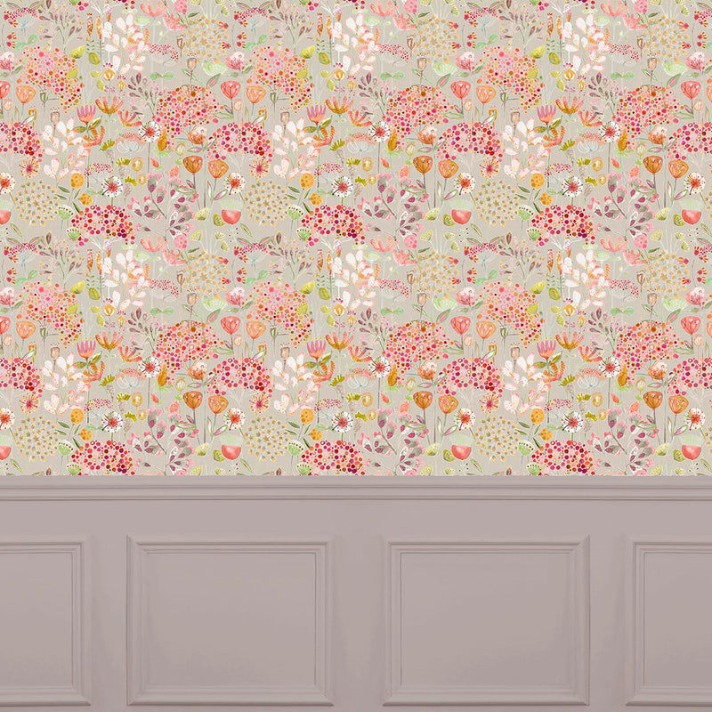 Voyage Maison Ailsa 1.4m Wide Width Wallpaper in Sandstone