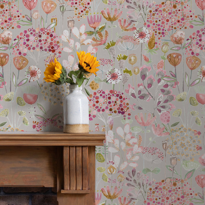 Voyage Maison Ailsa 1.4m Wide Width Wallpaper in Sandstone