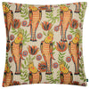 Wylder Akamba Cockatiels Cushion Cover in Orange